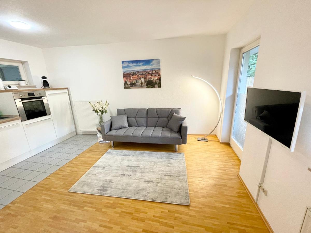 Apartment Blickfang: Modern In Erfurt's Old Town With Balcony *
