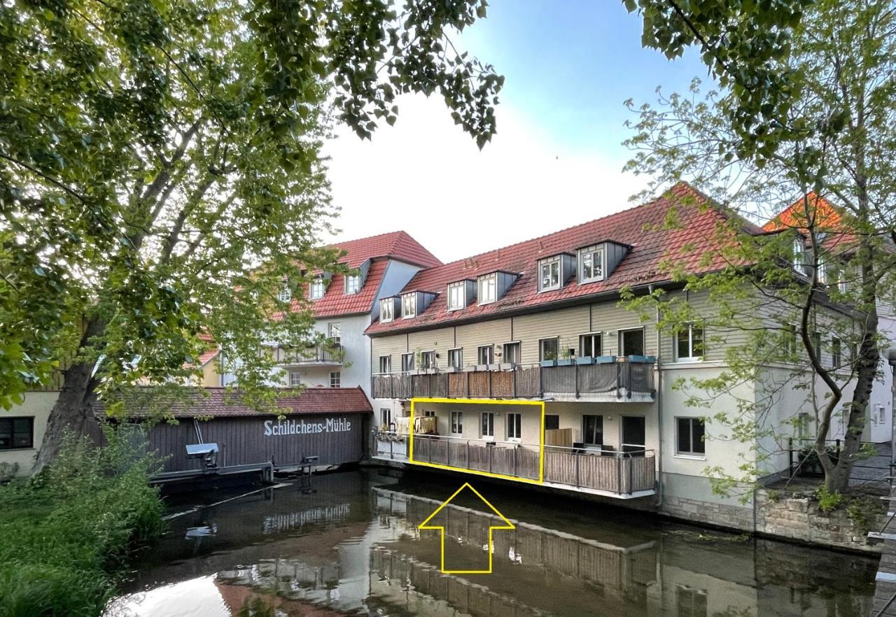 Apartment Blickfang: Modern In Erfurt's Old Town With Balcony