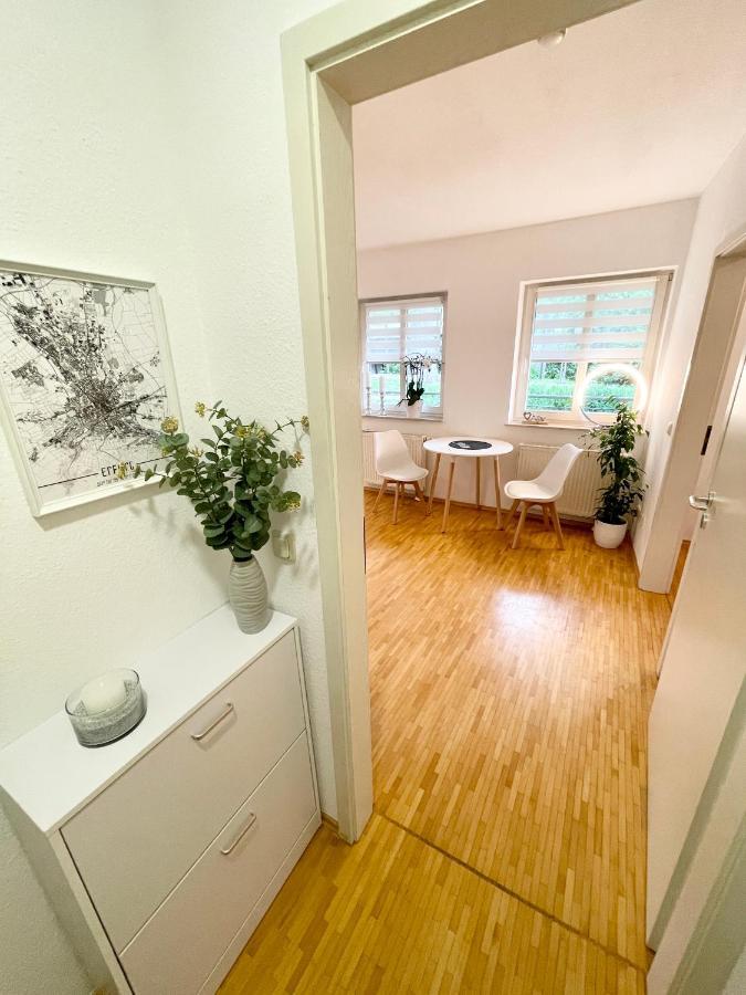 Apartment Blickfang: Modern In Erfurt's Old Town With Balcony