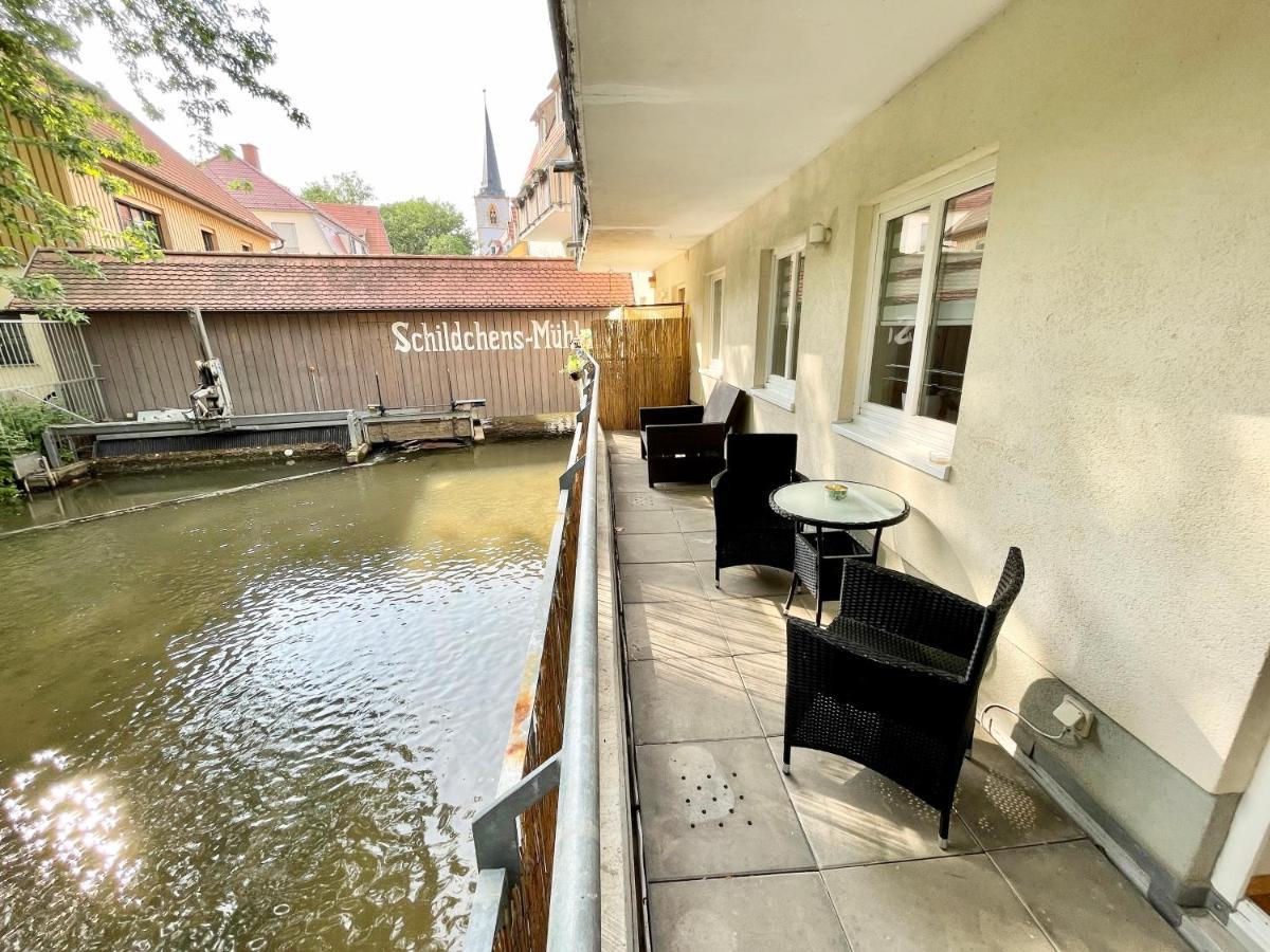 Apartment Blickfang: Modern In Erfurt's Old Town With Balcony *