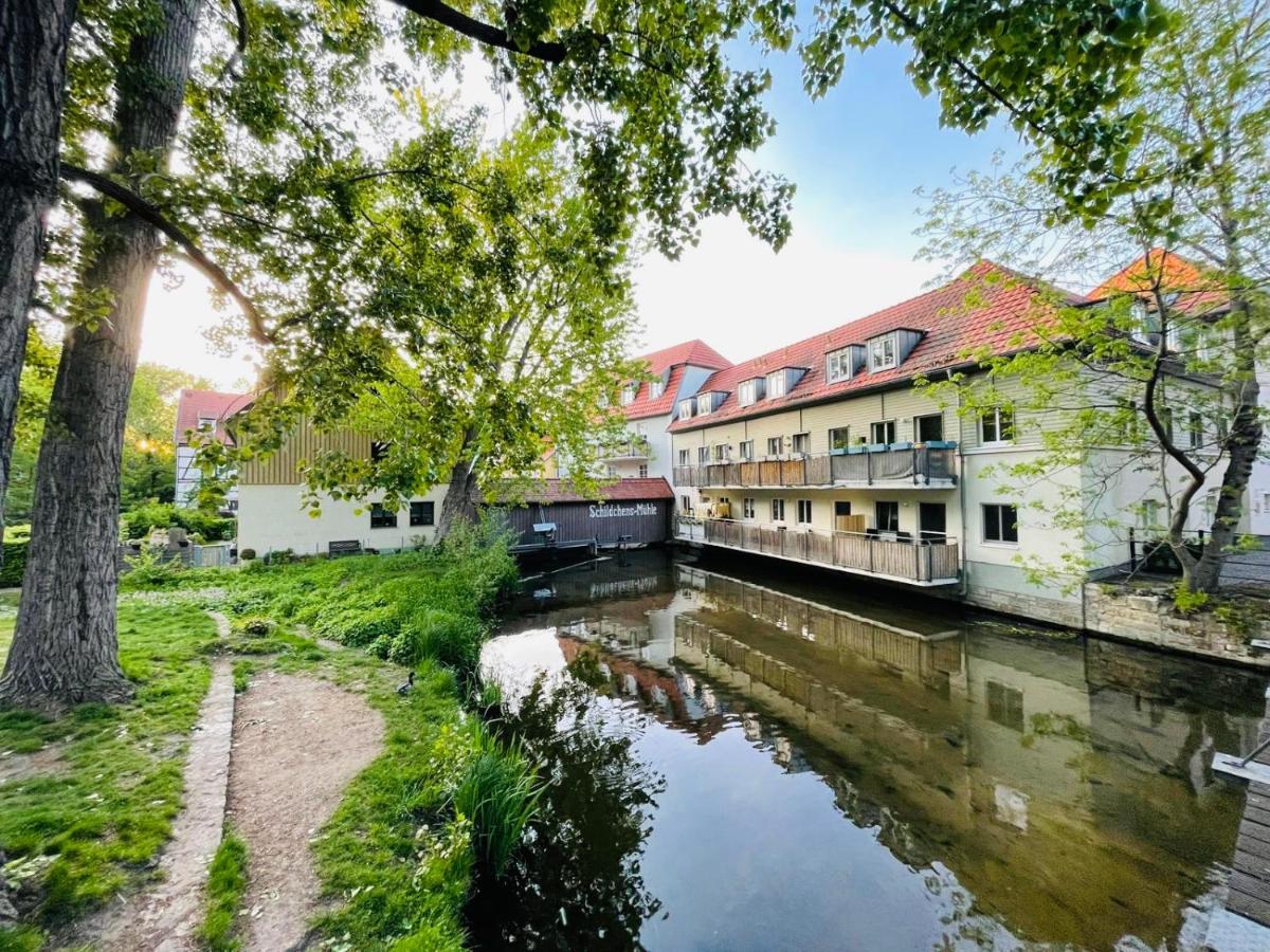 Apartment Blickfang: Modern In Erfurt's Old Town With Balcony *