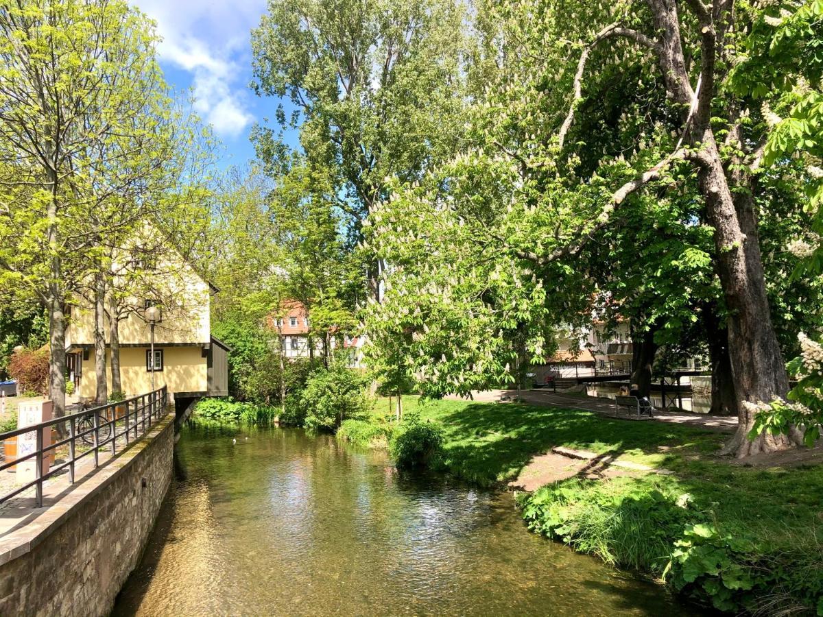 Apartment Blickfang: Modern In Erfurt's Old Town With Balcony Erfurt